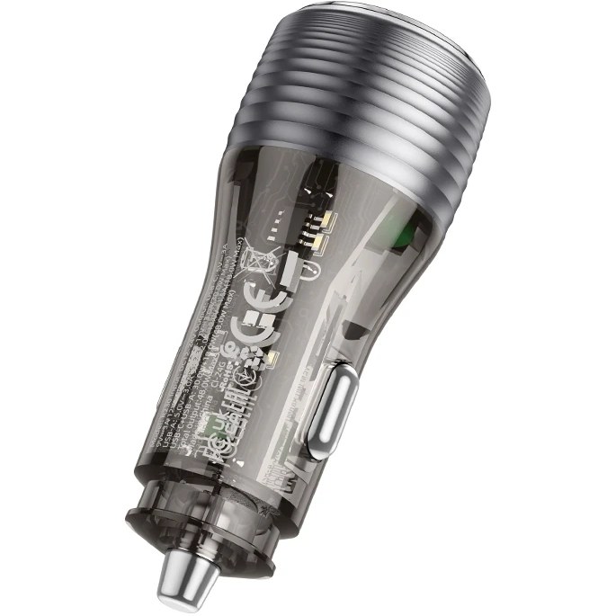 شارژر فندکی نکسا مدل R230 USB-A/USB-C PD 48W