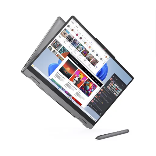 لپ تاپ 14 اینچی لنوو مدل Lenovo IdeaPad 5 2in1 14IRH9 i5 13420H 16GB LPDDR5x 512GB SSD Touch Backlit